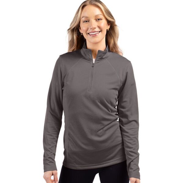Clique Ice Pique Womens Half Zip Tech Pullover Thumbnail