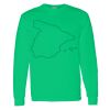 Heavy Cotton 100% Cotton Long Sleeve T Shirt Thumbnail